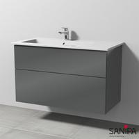 Sanipa 3way 95,5x47,7x59,1cm Anthrazit-Glanz links SF32579
