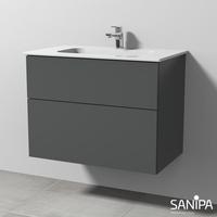 Sanipa 3way 77x46x58,2cm Anthrazit-Matt mittig SM48022