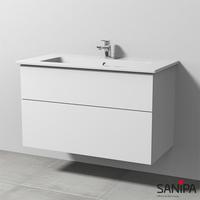 Sanipa 3way 95,5x47,7x59,1cm Weiß-Soft mittig SM32443