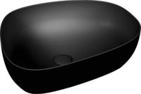 Vitra Outline Aufsatzschale asymmetrisch, Schwarz Matt, 5991B483-0016 5991B483-0016