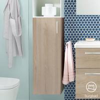 Burgbad Eqio halbhoher Schrank 1 Tür B: 35 H: 96 UH3525LF3180P95