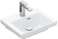 Villeroy & Boch Subway 3.0 Handwaschbecken mit 1 Hahnloch mit &Uuml;berlauf...
