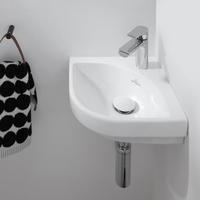 Villeroy und Boch 437146R1, Villeroy und Boch Subway 3.0 Eck-Handwaschbecken...