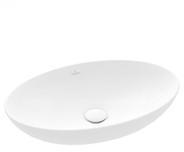 Villeroy & Boch Loop & Friends ohne Überlauf ohne Hahnlochbohrung 56x38cm Stone White 4A4701RW