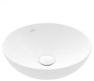 Villeroy & Boch Loop & Friends 38x38x12cm CeramicPlus Überlauf ungeschliffen Stone White (4A4500RW)