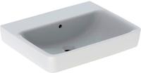 Geberit Renova Plan Waschtisch 60 cm, ohne Hahnloch, mit &Uuml;berlauf, Badkeramik, wei&szlig;