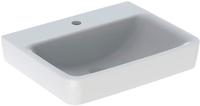 Geberit Renova Plan, Waschtisch, 55x44 Cm, 1 Hahnloch, Ohne