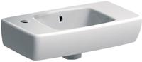 Geberit Renova Compact Handwaschbecken 45 cm verk&uuml;rzte Ablage, mit...