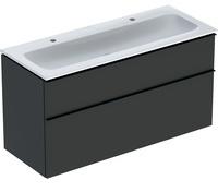 Geberit iCon Set M&ouml;belwaschtisch 120 cm schmaler Rand, mit Unterschrank, 2