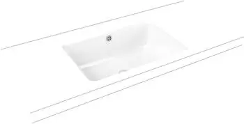 Kaldewei Kaldewei Cayono Unterbauwaschtisch, 3190, 596 x 426 mm, 91370600, Farbe: Weiß - 913706000001