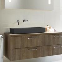 Kaldewei Kaldewei Miena Waschtisch-Schale, 3185, 580x380 mm, ohne Überlauf, 909506000, Farbe: Cool Grey 90 mit Perl-Effekt - 909606003667