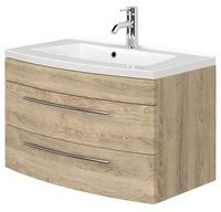 Posseik Waschplatz LUNA (BHT 82x53x49 cm) Nachbildung Eiche hell