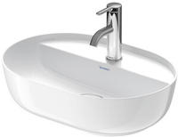 Duravit Luv Aufsatzbecken mit Hahnlochbank 50 x 35 cm, Badkeramik, 0380500000,