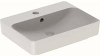 Geberit VariForm Aufsatzwaschtisch 60 x 45 cm, rechteckig, mit Hahnlochbank,