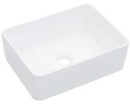 vidaXL Waschbecken 40 x 30 x 13 cm Keramik Wei&szlig;
