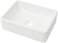 vidaXL Waschbecken Keramik Wei&szlig; 41 x 30 x 12 cm