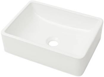 vidaXL Waschbecken Keramik wei&szlig; 41 x 30 x 12 cm (142339)
