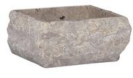 vidaXL Waschbecken grau 30x30x13cm Marmor (149176)