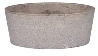 Waschbecken Grau &Oslash;40x15 Cm Marmor