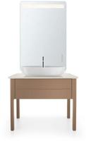 Duravit Luv Aufsatzbecken mit Hahnlochbank 70 x 40 cm, Badkeramik, 0380700000,