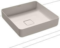 Kaldewei MIENA Waschtisch-Schale 3184, 40 x 40 cm, Badkeramik, 909506003231, pergamon