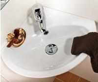 Keramik Eck Waschbecken Handwaschbecken 36x36x15 Cm - Belvit