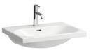 LAUFEN LUA Waschtisch 60 x 46 cm mit Hahnloch, mit &Uuml;berlauf H8100830001041,
