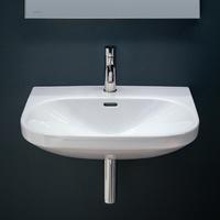 LAUFEN Waschtisch LUA 60x46cm m &Uuml;L 1 Hahnloch-Ausf&uuml;hrung wei&szlig;