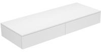 Keuco Edition 400 Sideboard 31764800000 140x19,9x53,5cm, 2 Auszüge, weiß/anthrazit