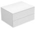 Keuco Edition 400 Sideboard 31742800000 70x19,9x53,5cm, 2 Auszüge, weiß/anthrazit