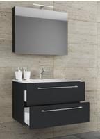 Badezimmer Badinos 3-tlg. Schwarz