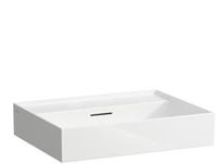 LAUFEN Kartell Aufsatzwaschtisch H8163330001091, 60x46cm, wei&szlig;, &Uuml;berl., ohne 