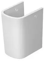 Duravit DuraStyle Halbs&auml;ule, Badkeramik, 0858310000, wei&szlig;