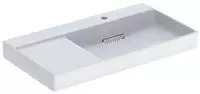 Geberit One Waschtisch Abgang Horizontal, Ablagefl&auml;che Links,