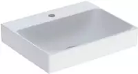 Keramag - Geberit One Aufsatzwaschtisch, Abgang Vertikal, 50x14x40cm,