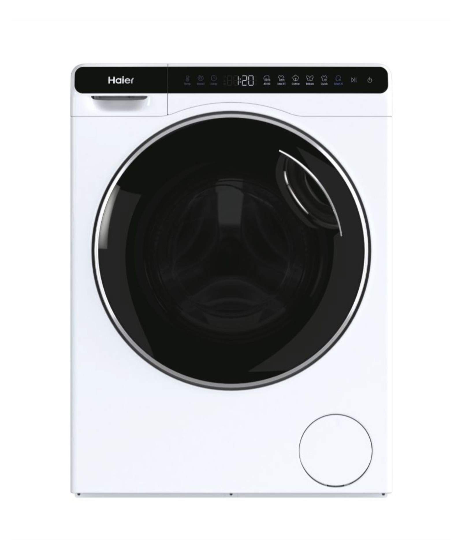 Haier HW50-BP12307-S: Smarte Waschmaschine mit Dampf