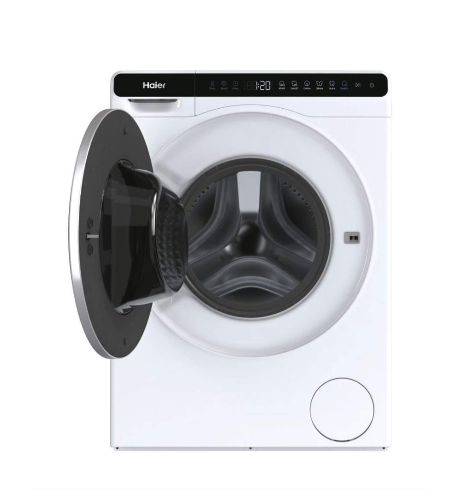 Haier HW50-BP12307-S: Smarte Waschmaschine mit Dampf