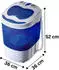 Steinborg Mini Waschmaschine mit Schleuder 3 kg 1 Kammer