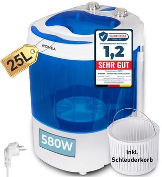 WONEA Mini Waschmaschine 25 Liter 580 Watt