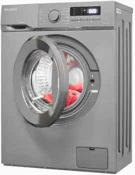 Exquisit WA57014-020A silber – Effiziente Waschleistung mit anpassbarer Schleuderdrehzahl