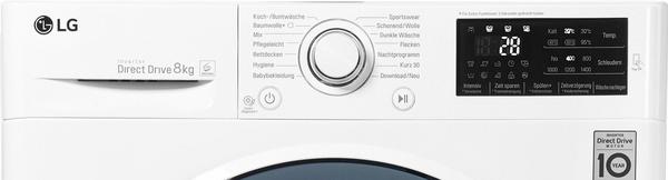 Smart Waschmaschine Waschen & Ausstattung LG F14WM8EN0