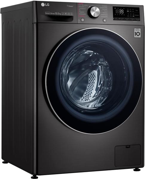LG Waschmaschine 9 F4 WV 910P2, 10,5 kg, 1400 U/Min schwarz