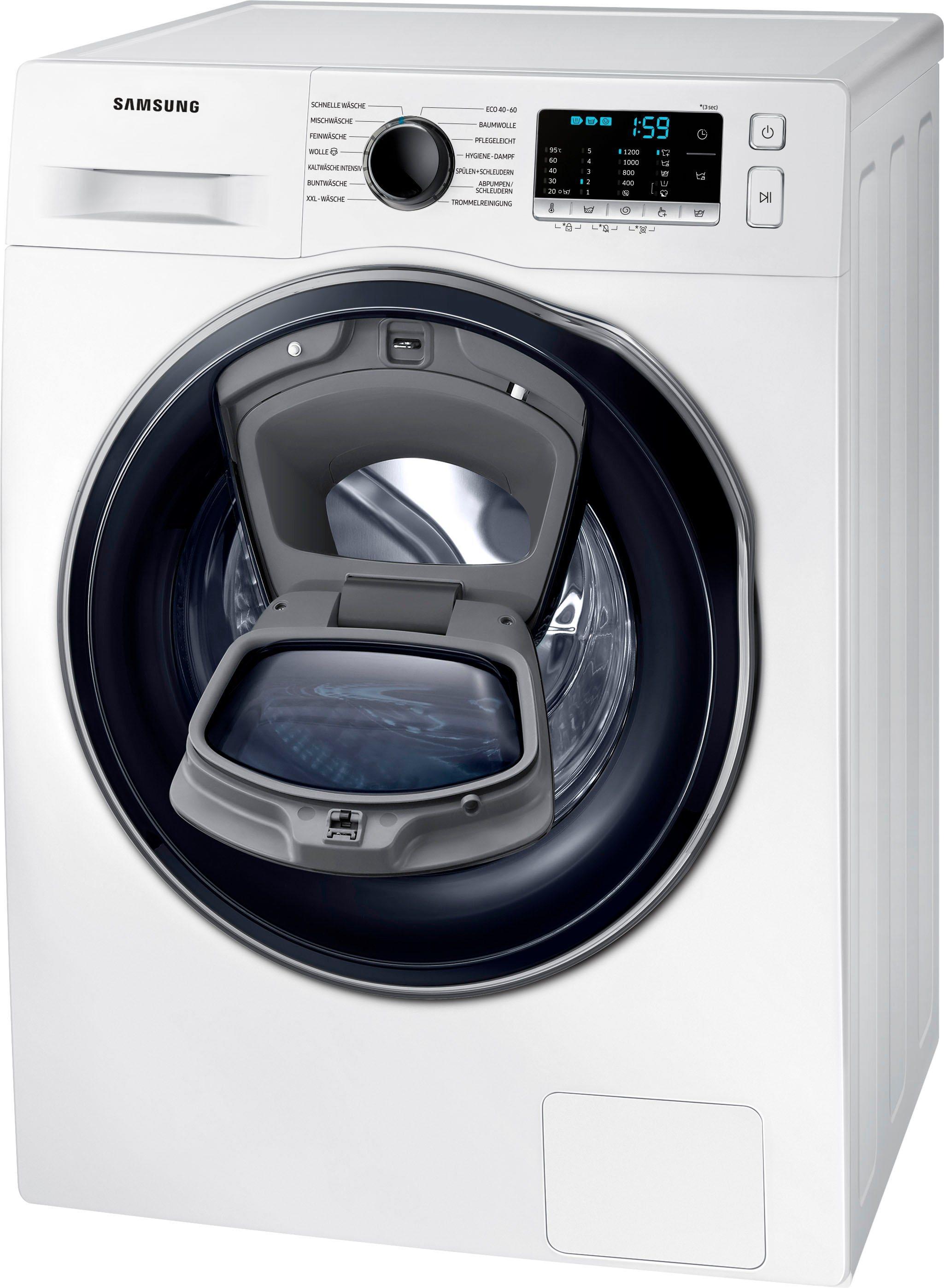 Samsung Waschmaschine WW5500T SLIM WW8NK52K0VW/EG, 8 kg, 1200 U/Min Test  TOP Angebote ab 494,00 € (März 2023)