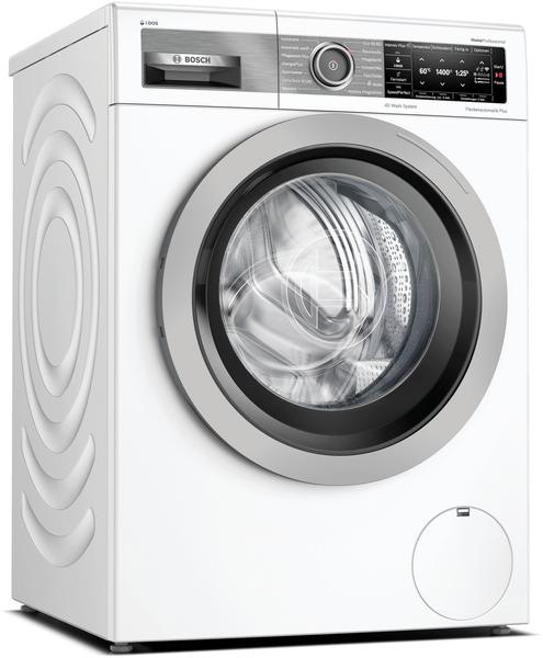 Waschmaschine mit Antifleckensystem in weiß