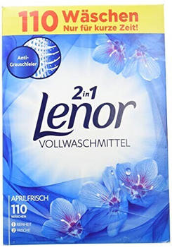 Lenor 2in1 Vollwaschmittel Aprilfrisch (110 WL)