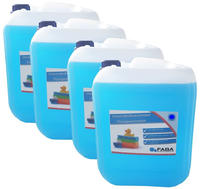 FABA Fl&uuml;ssigwaschmittel Konzentrat 4 x 5 L, blau, Universal Color frisch...