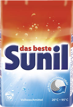 Sunil aktiv Vollwaschmittel Pulver 19 WL