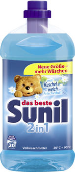 Sunil 2in1 Vollwaschmittel flüssig 20 WL