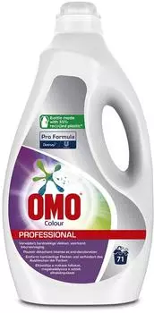 OMO Waschmittel Professional Liquid Colour 5 Liter, 71 Waschladungen
