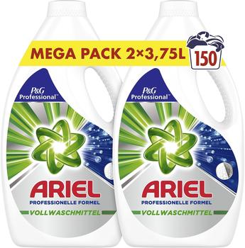 Ariel Waschmittel Professional Regulär, Vollwaschmittel, Gel, 3,75 Liter, 75 Waschladungen